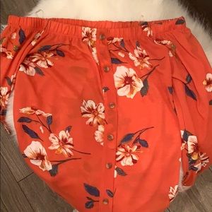 New Rue21 off the shoulder long sleeve top